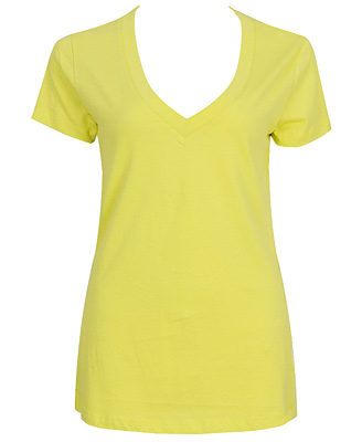 Forever21 Fab Fitted V-Neck Tee $4.50